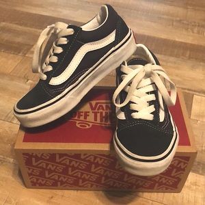 Vans Old Skool Dark Blue Kids size 12